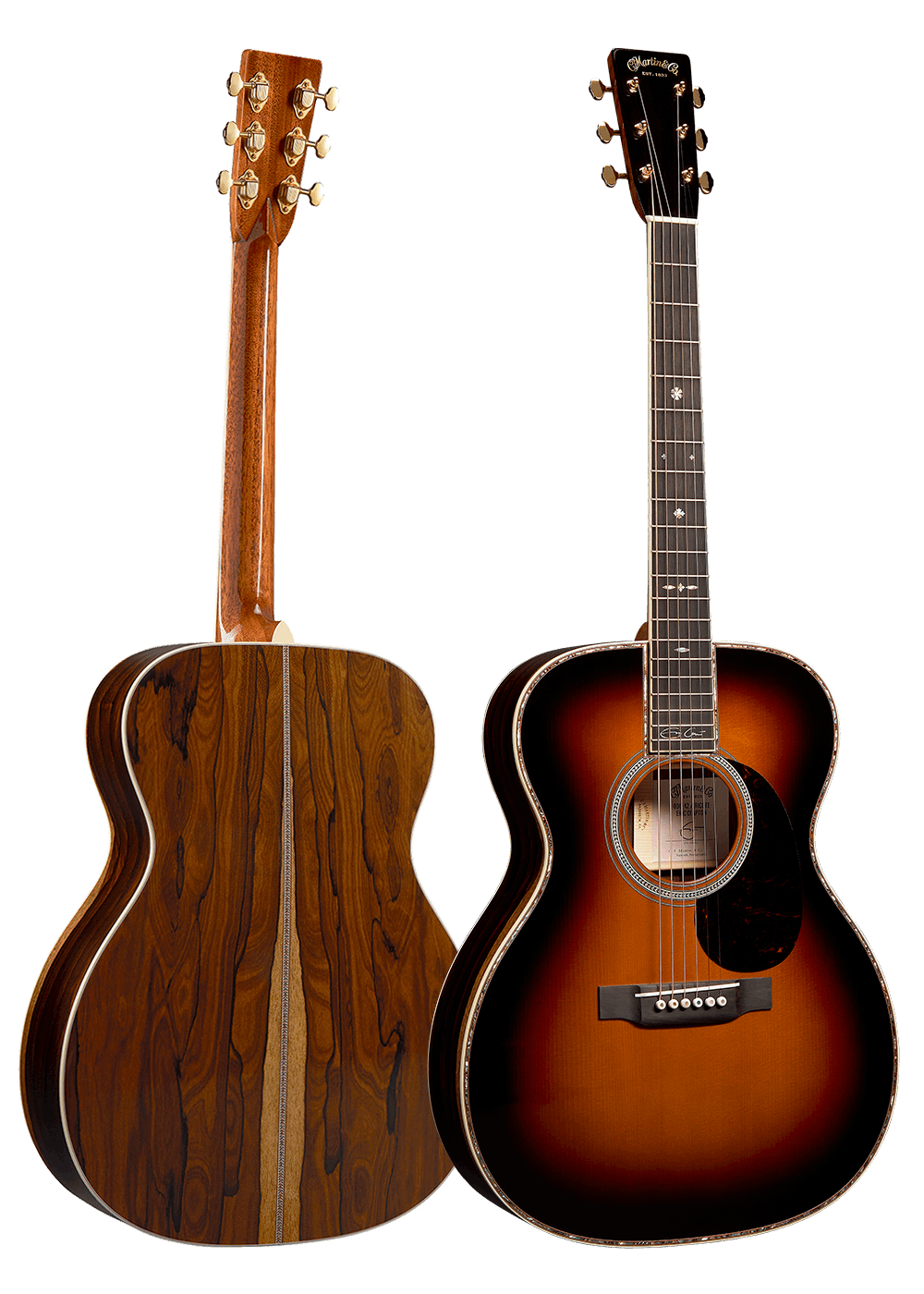 000-42 Eric Clapton Ziricote Burst