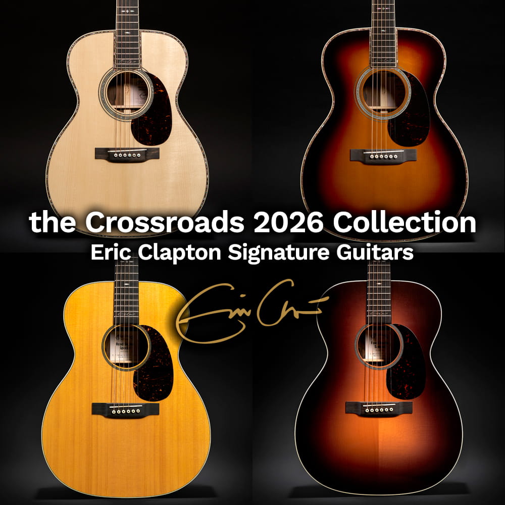 the Crossroads 2026 Collection Custom Shop & Custom Artist Series ERIC CLAPTON SIGNATURE MODEL