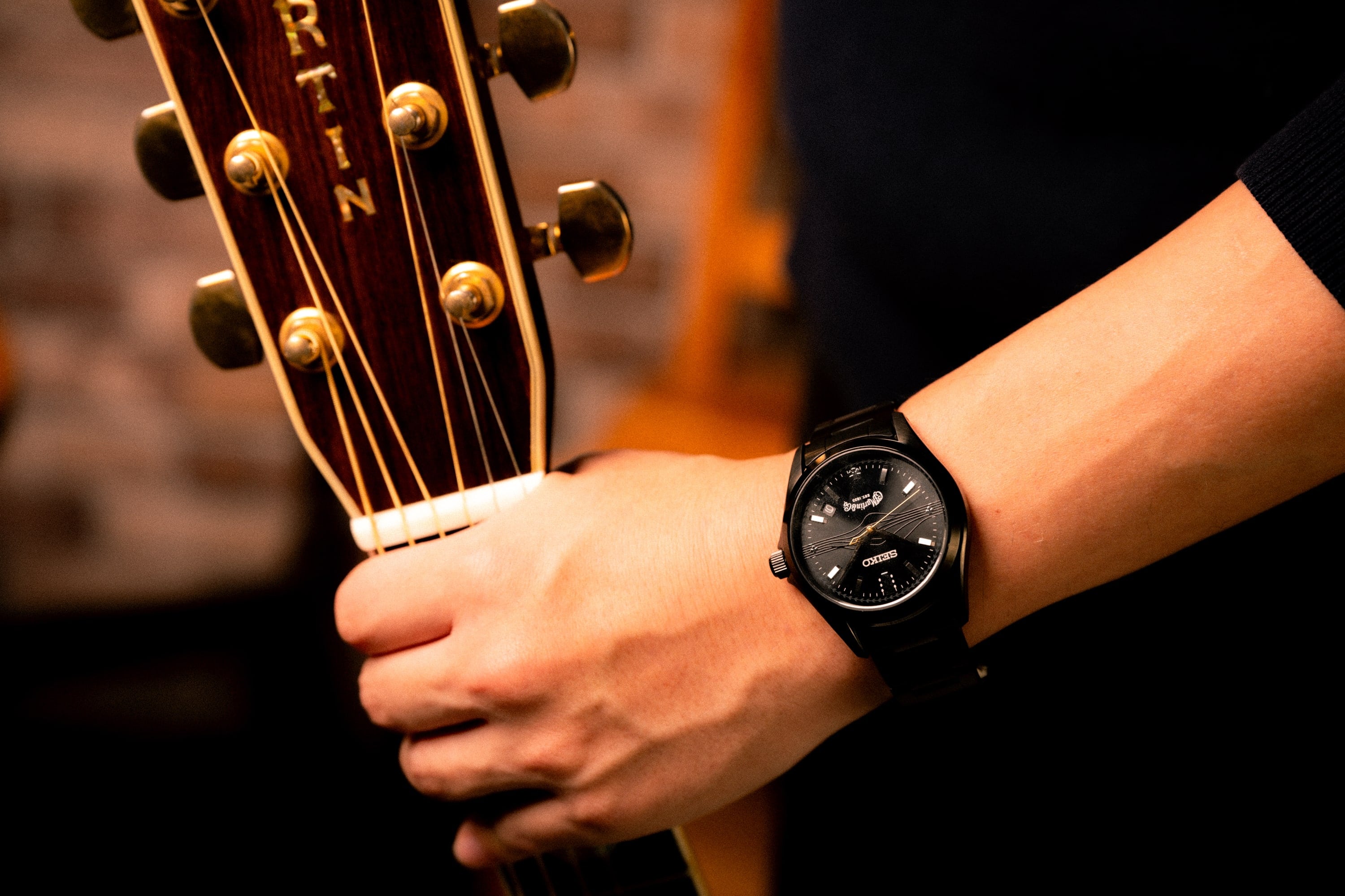 MARTIN GUITAR Watch 着用画像