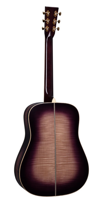 D-42 Purple Martin Flamed Myrtle_Back_Image