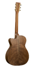 000C Jr E Walnut Burst_Back_Image