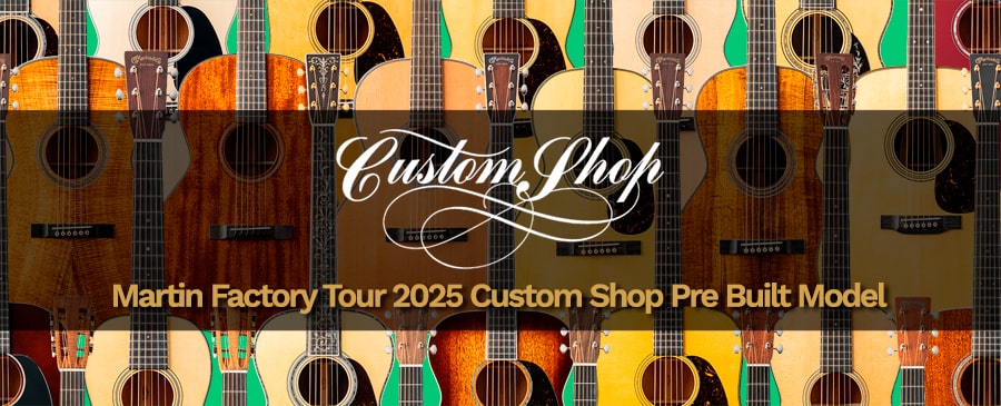 Martin Guitar 2025 Factory Tour Custom Shop Pre Built Models
