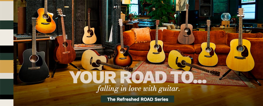 Martin Guitar 2026 ROAD Series Refresh