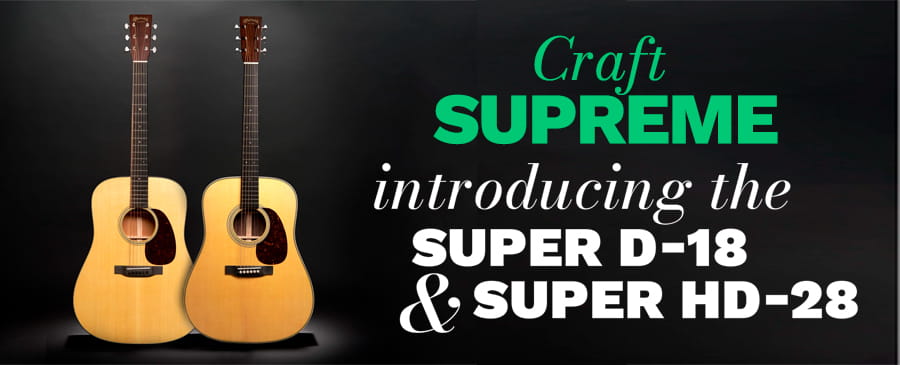 Martin Guitar 2026 STANDARD Series NEW MODEL Super D-18 & Super HD-28