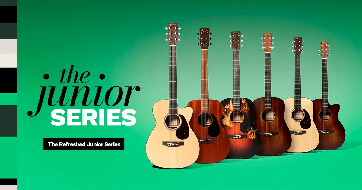 マーティンギター 2025 Junior Series モデルチェンジのお知らせ