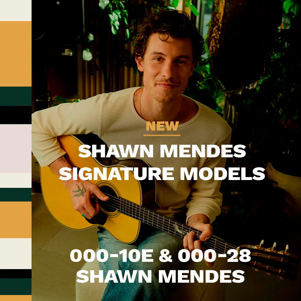 Shawn Mendes New Signatrure Model 000-10E & 000-28 SHAWN MENDES